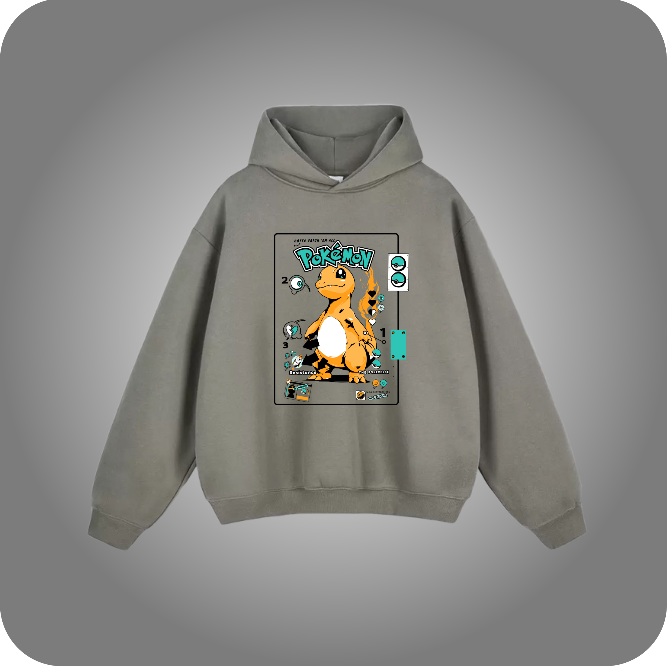 Charmander - Pokemon Hoodie