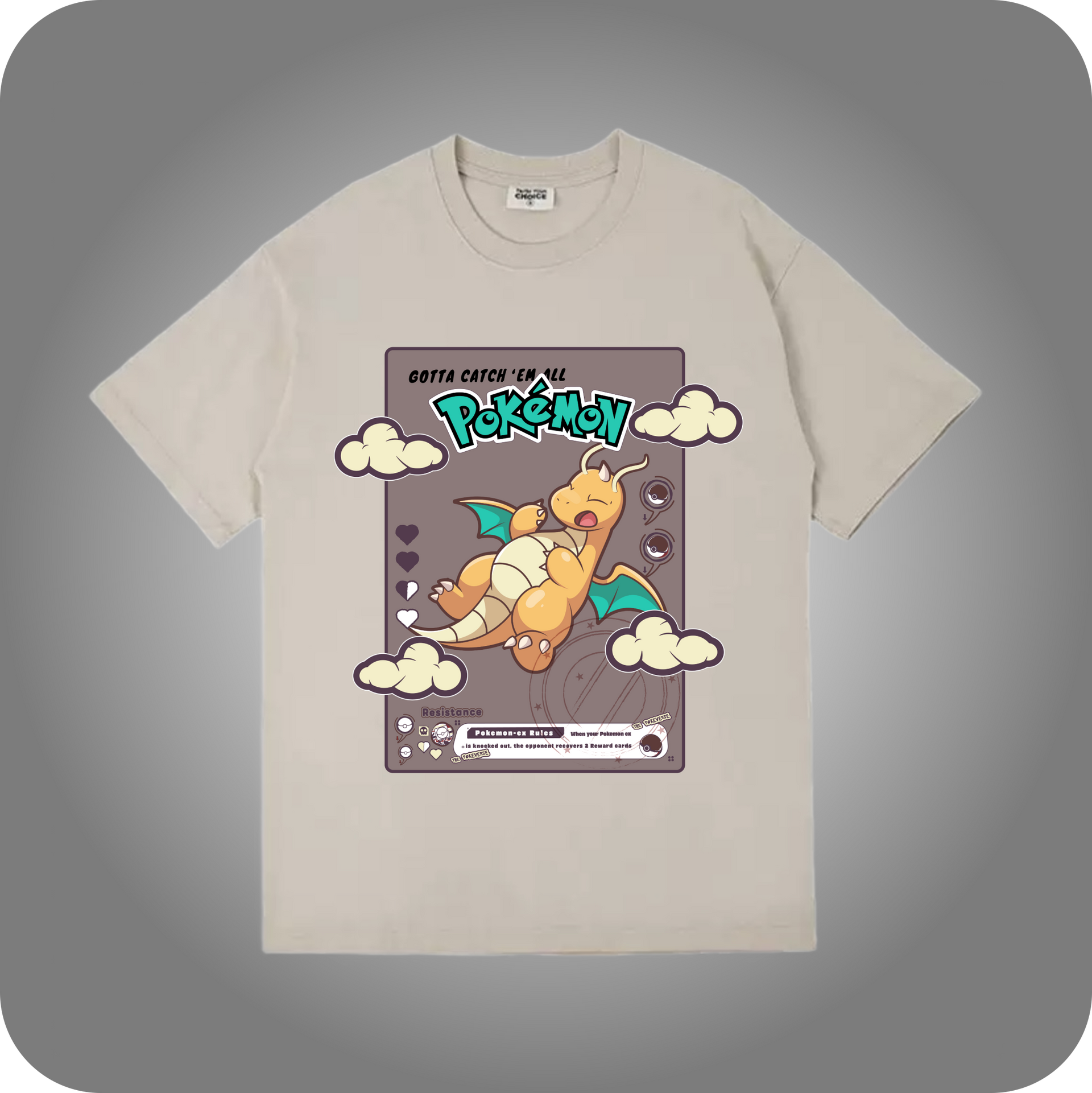 Dragonite - Pokemon T-shirt