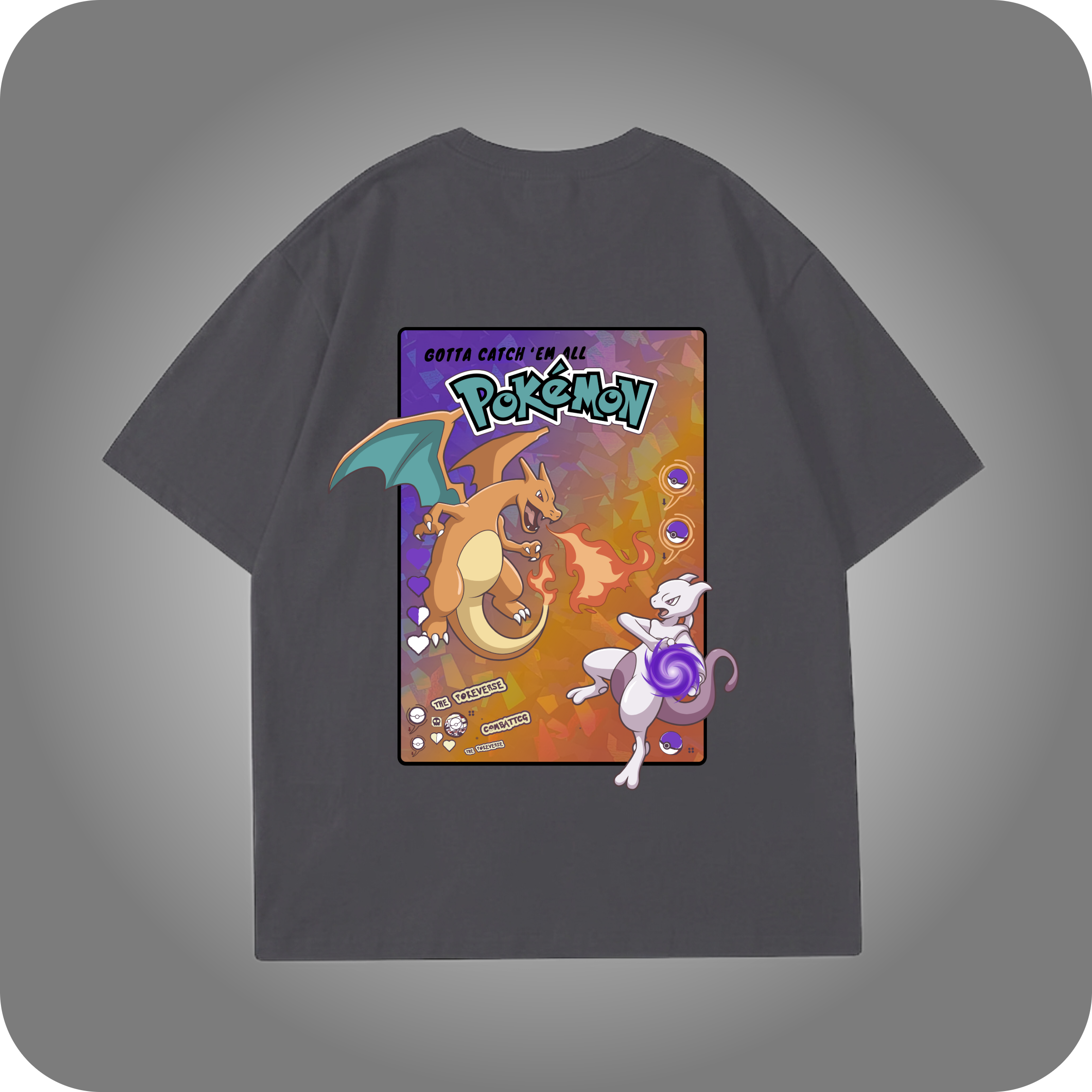 The Pokeverse X Combattcg - Charazard Vs. Mewtwo