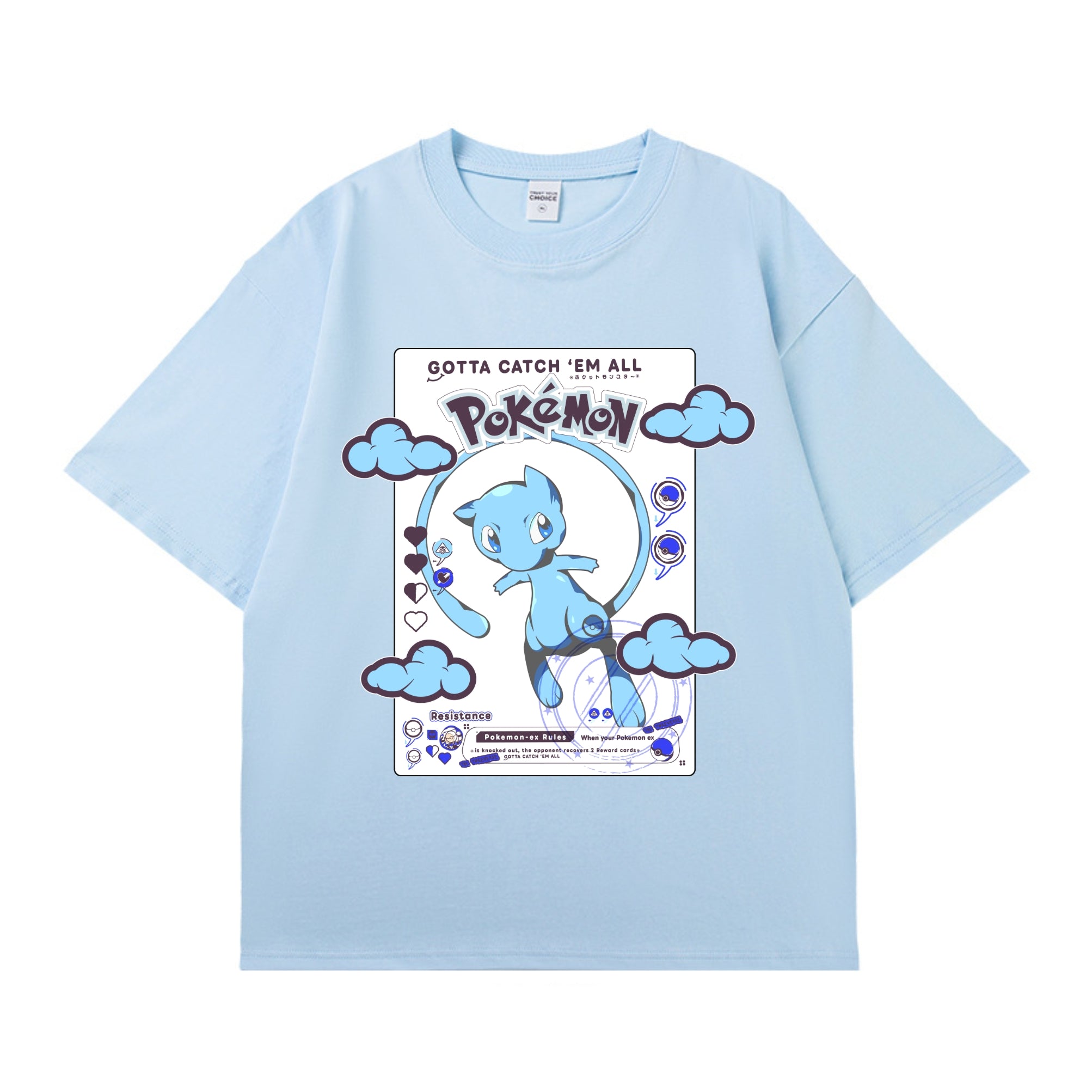 Shining Mew Blue Print Tee